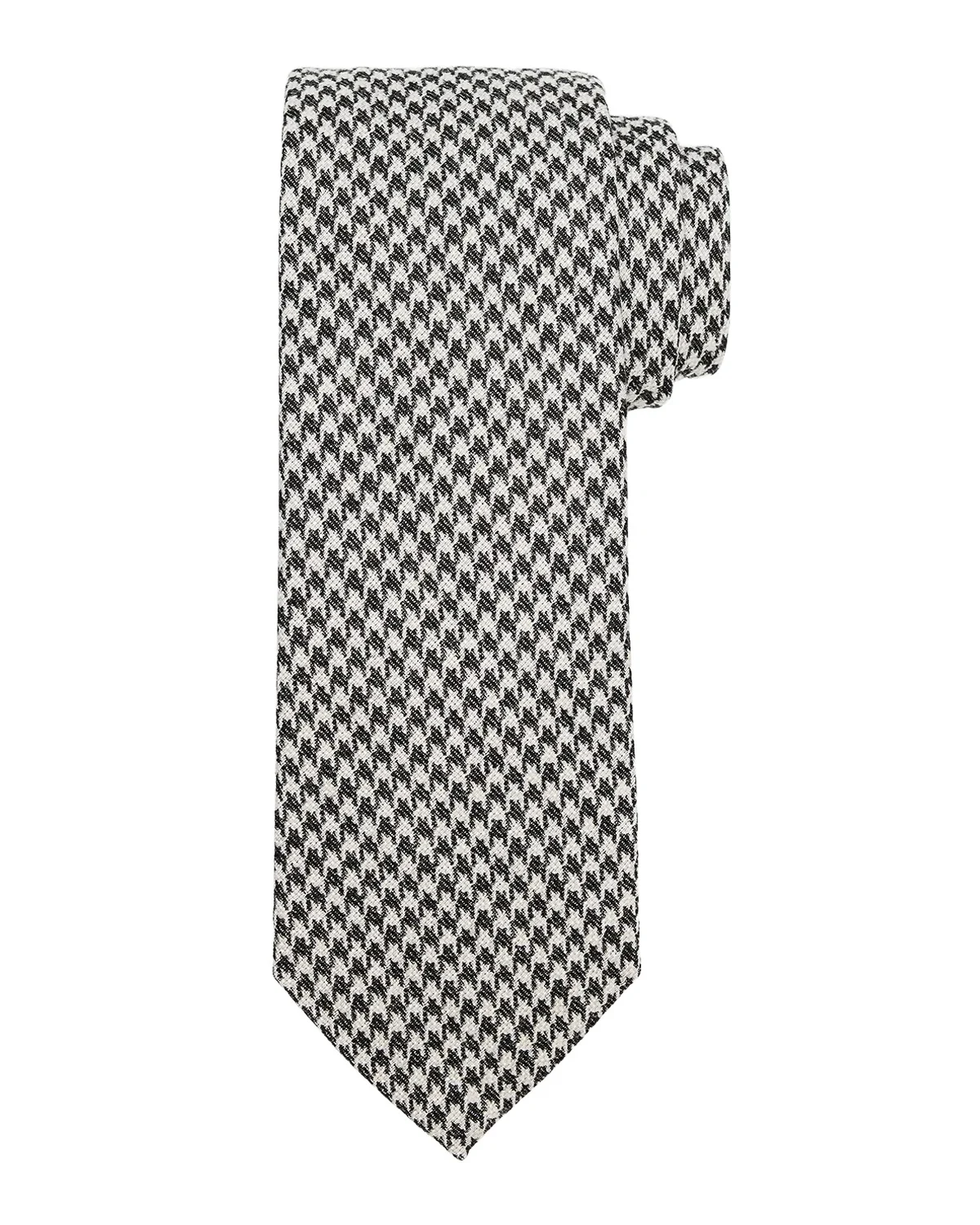 Men's Houndstooth Wool and Silk Tie Men's Houndstooth Wool and Silk Tie