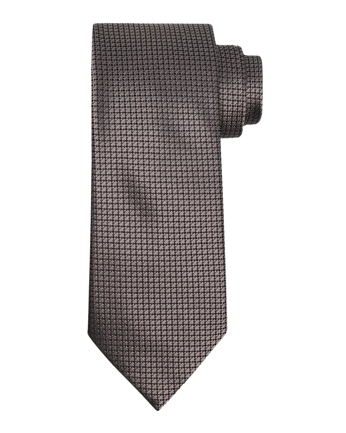 Men's Neat Micro-Jacquard Silk Tie Men's Neat Micro-Jacquard Silk Tie