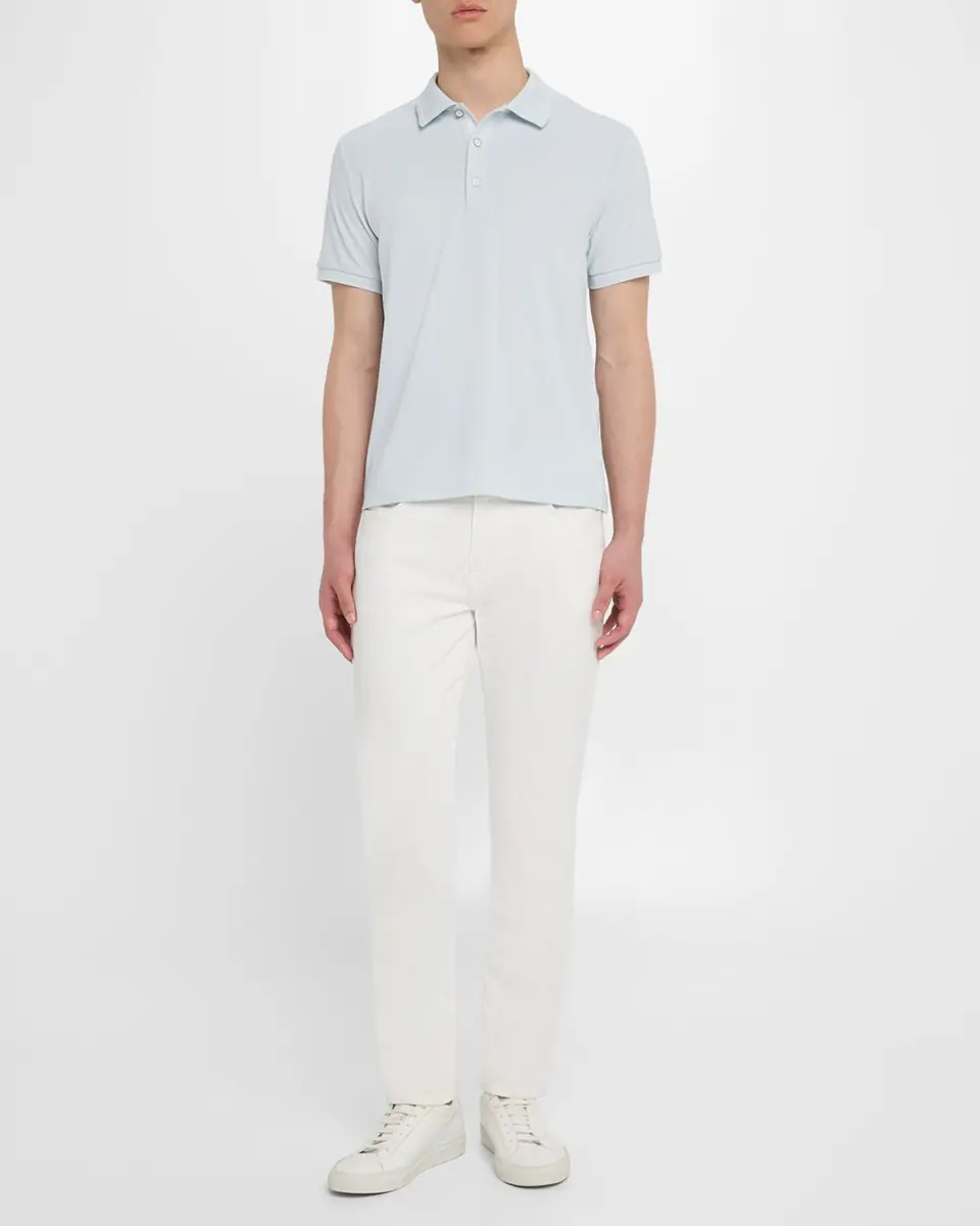 rag & bone Men's Tech Stretch Pique Polo Shirt | Thumbnail 2 rag & bone Men's Tech Stretch Pique Polo Shirt | Thumbnail 2