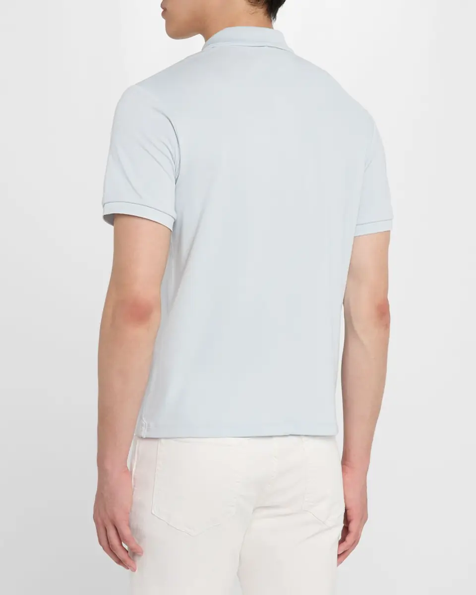 rag & bone Men's Tech Stretch Pique Polo Shirt | Thumbnail 3 rag & bone Men's Tech Stretch Pique Polo Shirt | Thumbnail 3