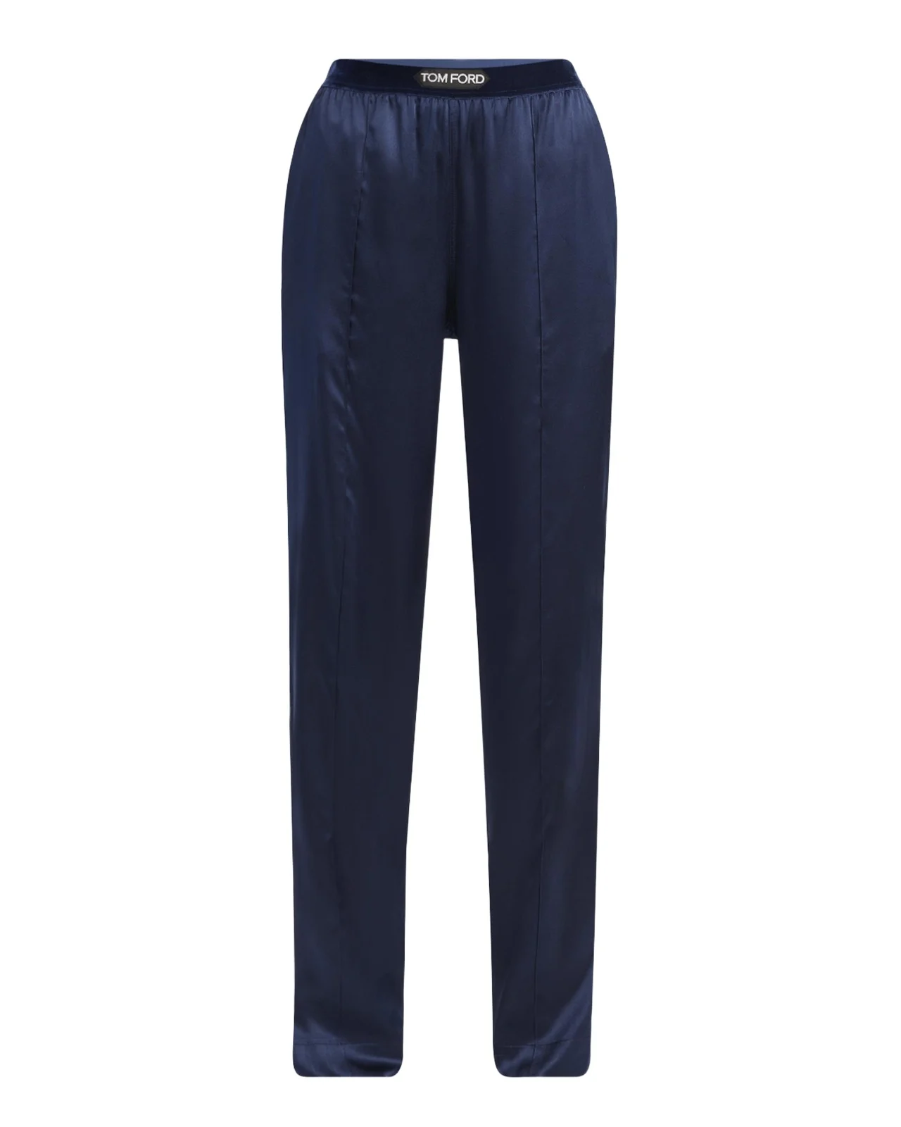 Tom Ford Logo-Banded Silk PJ Pants