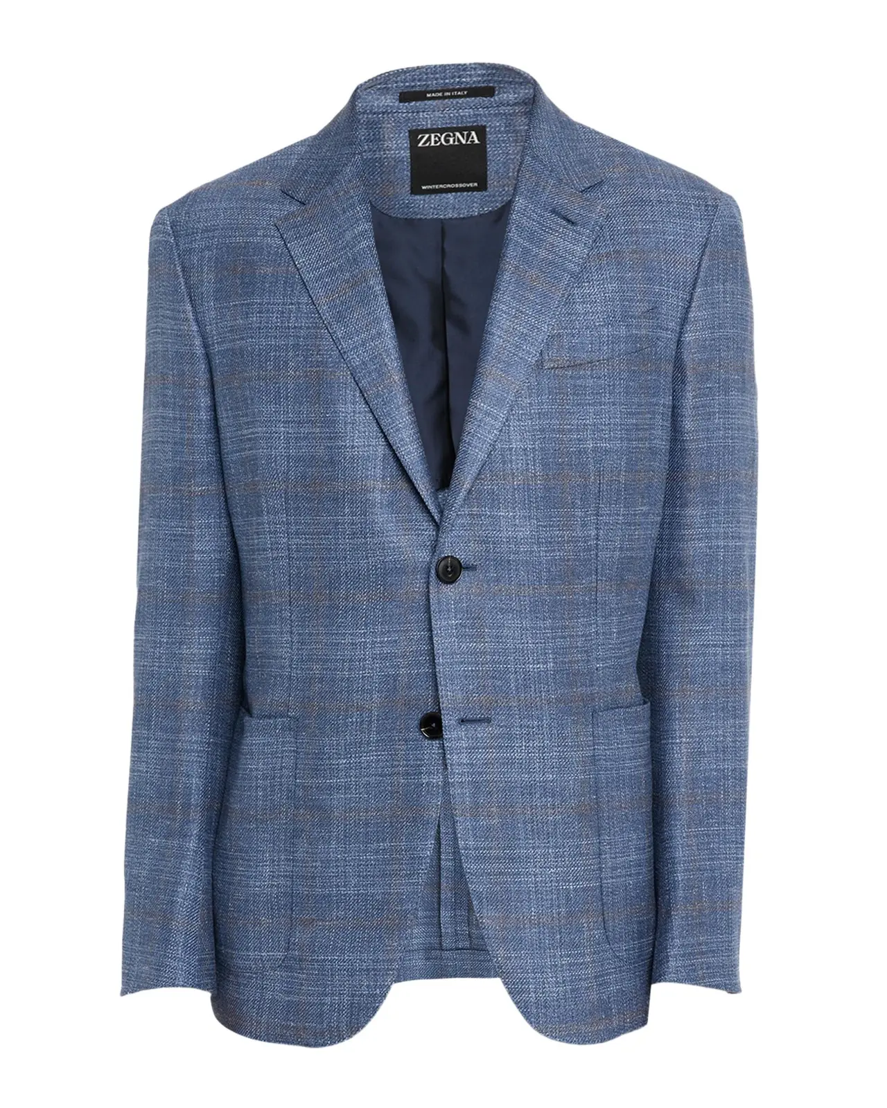 Men's Melange Windowpane Winter Crossover Sport Coat Men's Melange Windowpane Winter Crossover Sport Coat