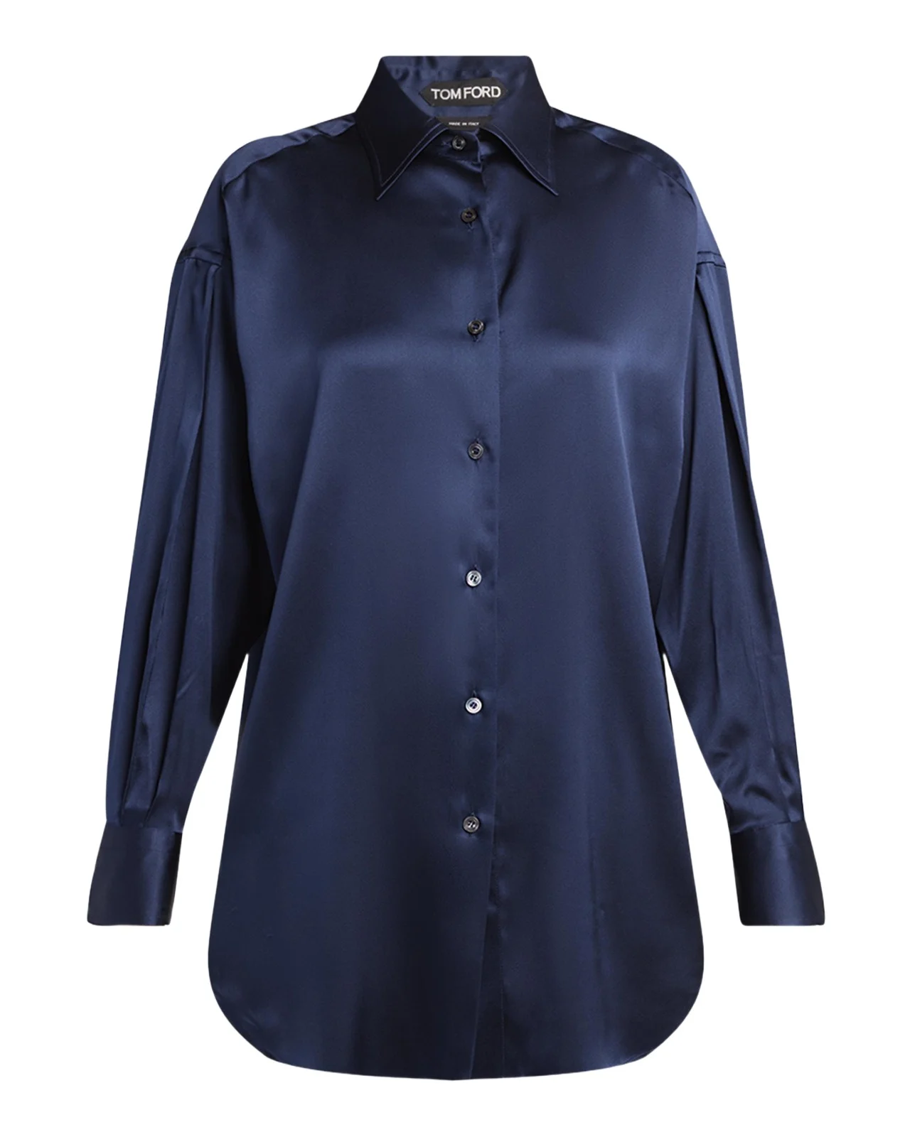 Button-Down Silk Shirt Button-Down Silk Shirt