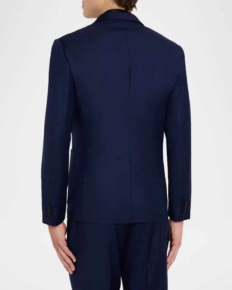 Versace Men's Wool Single-Breasted Blazer | Thumbnail 3