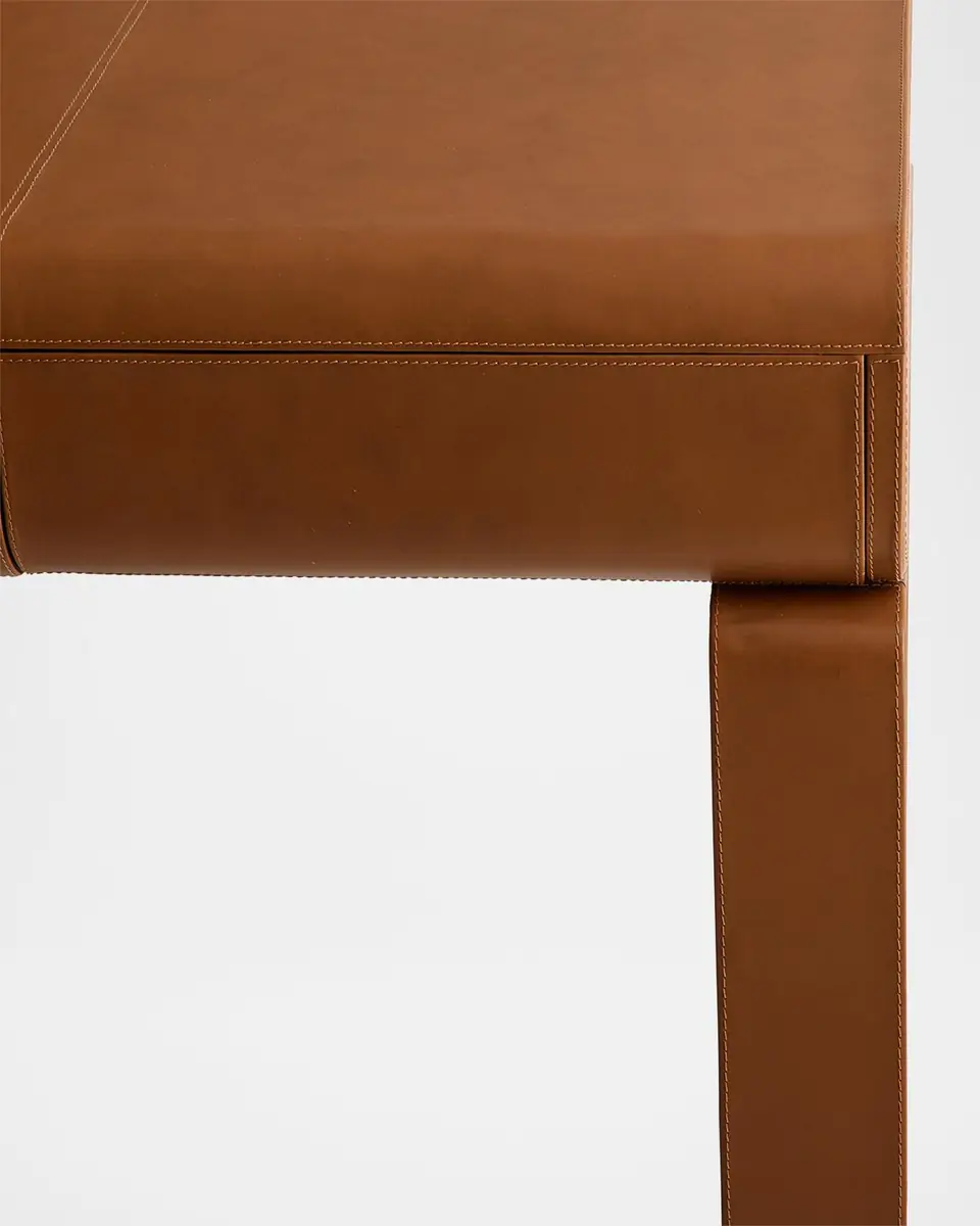Arteriors Meyer Leather Writing Desk | Thumbnail 5 Arteriors Meyer Leather Writing Desk | Thumbnail 5