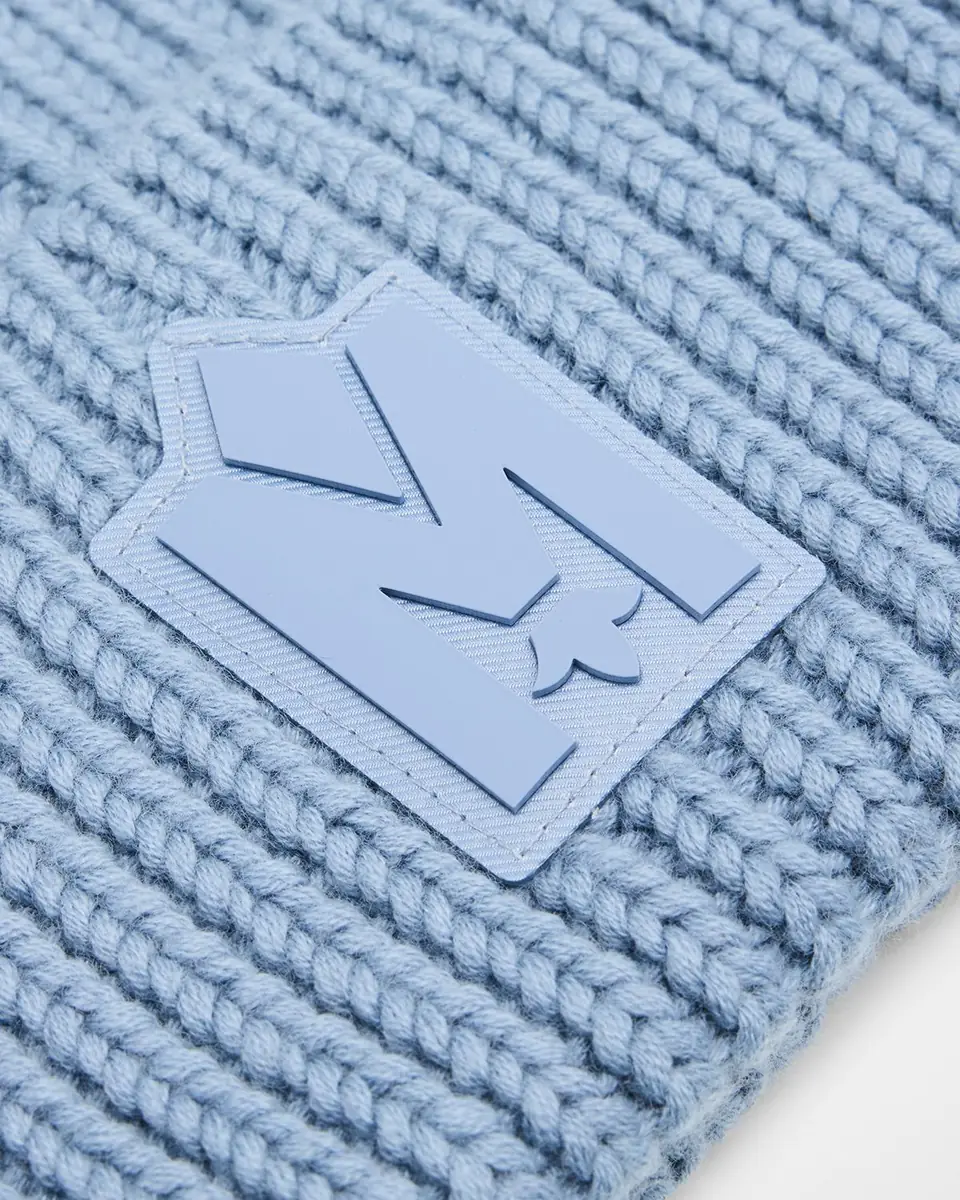 Mackage Men's M-Logo Patch Beanie Hat | Thumbnail 2 Mackage Men's M-Logo Patch Beanie Hat | Thumbnail 2