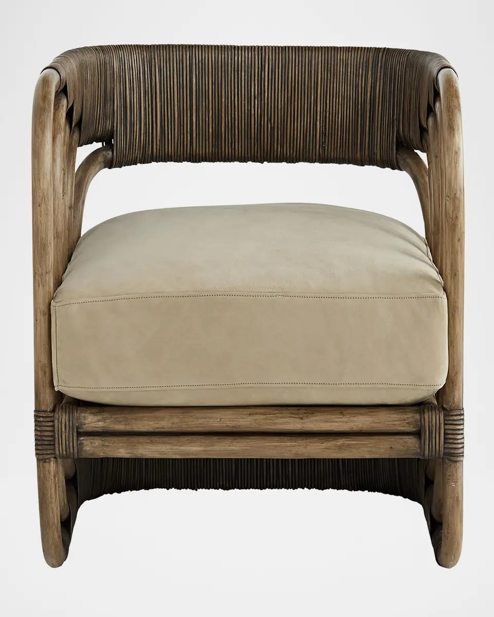 Arteriors Hamza Leather Chair | Thumbnail 2 Arteriors Hamza Leather Chair | Thumbnail 2