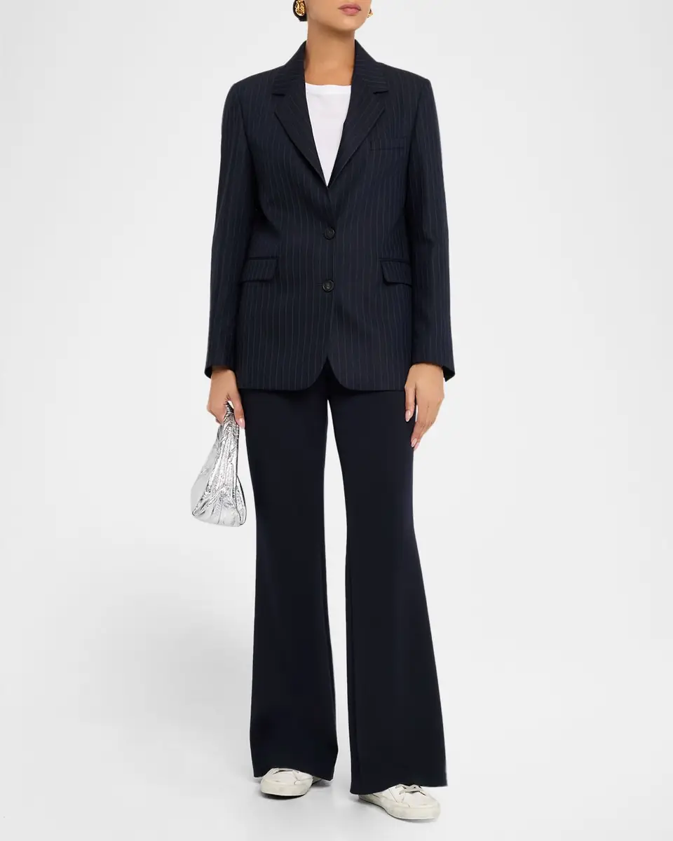 Golden Goose Journey Pinstripe Wool Jacket | Thumbnail 2 Golden Goose Journey Pinstripe Wool Jacket | Thumbnail 2