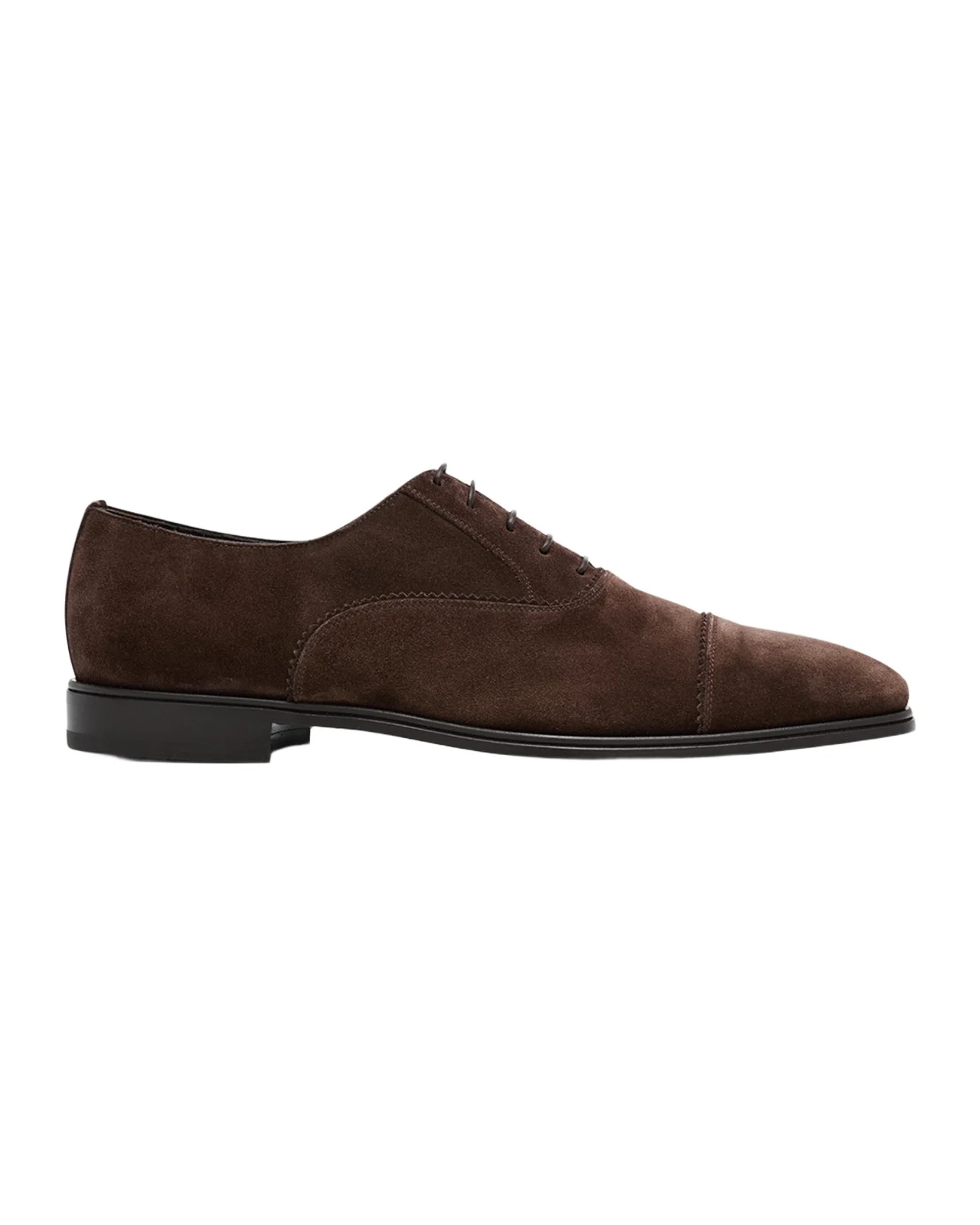 Men's Boston Suede Cap Toe Oxford Shoes Men's Boston Suede Cap Toe Oxford Shoes