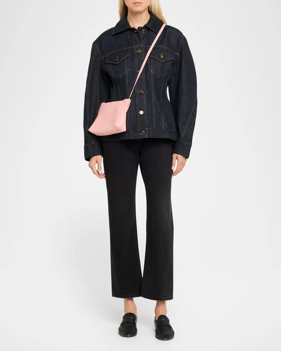 Givenchy Day Flat Crossbody Pouch Bag in Shiny Leather | Thumbnail 5 Givenchy Day Flat Crossbody Pouch Bag in Shiny Leather | Thumbnail 5