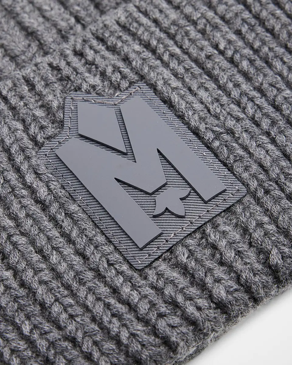 Mackage Men's M-Logo Patch Beanie Hat | Thumbnail 2