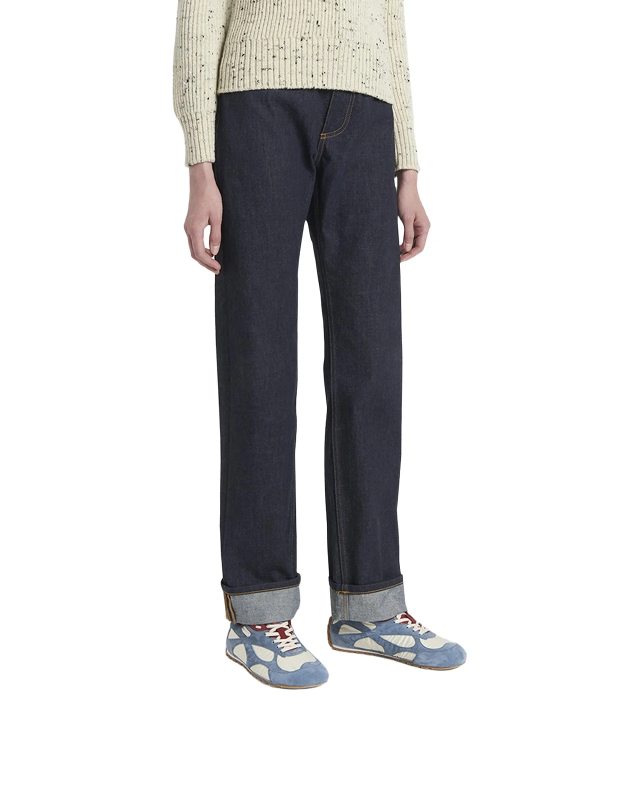 Bottega Veneta Orbit Lite Lace-Up Suede and Nylon Sneakers