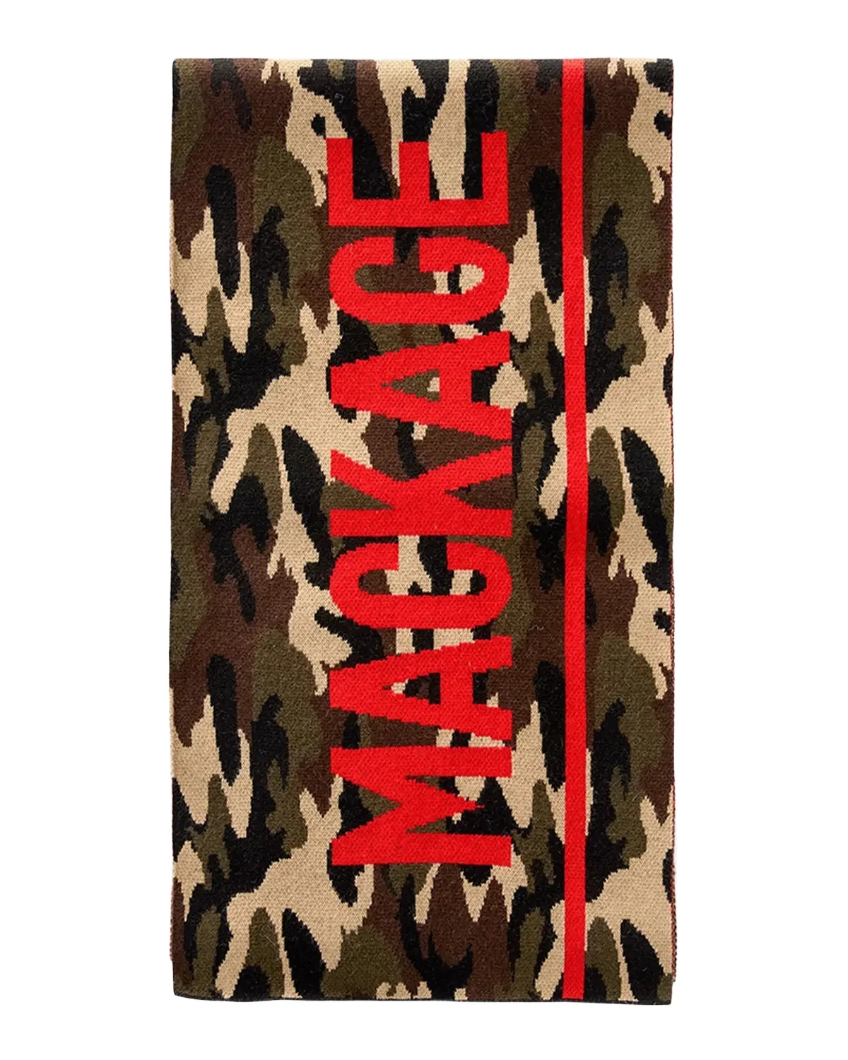 Men's Juno Wool Camouflage Logo Scarf Men's Juno Wool Camouflage Logo Scarf