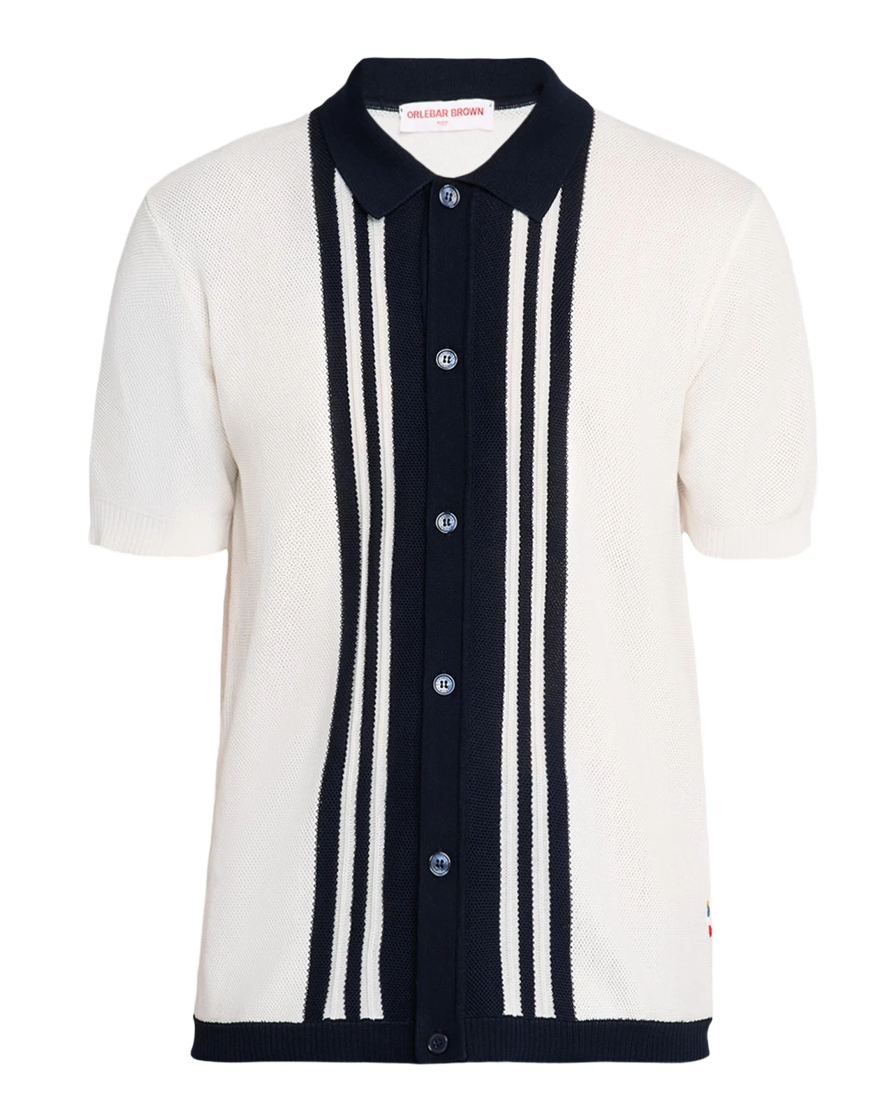 Men's Classic-Fit Pique Knit Short-Sleeve Shirt