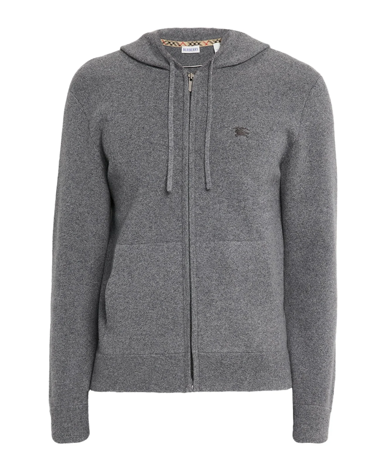 Burberry Men's EKD Cashmere-Blend Knit Hoodie