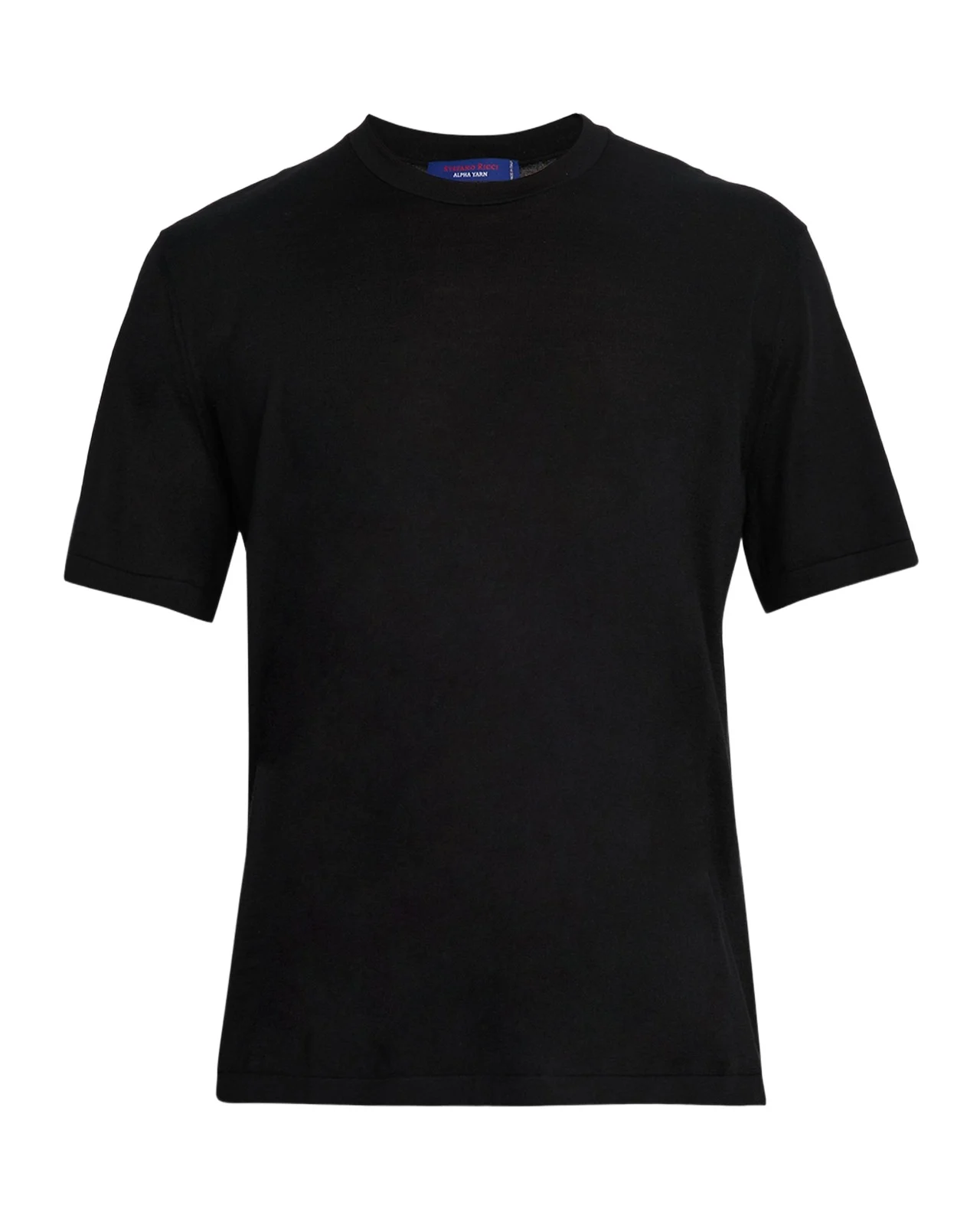 Men's Cashmere Alpha Yarn Crewneck T-Shirt Men's Cashmere Alpha Yarn Crewneck T-Shirt