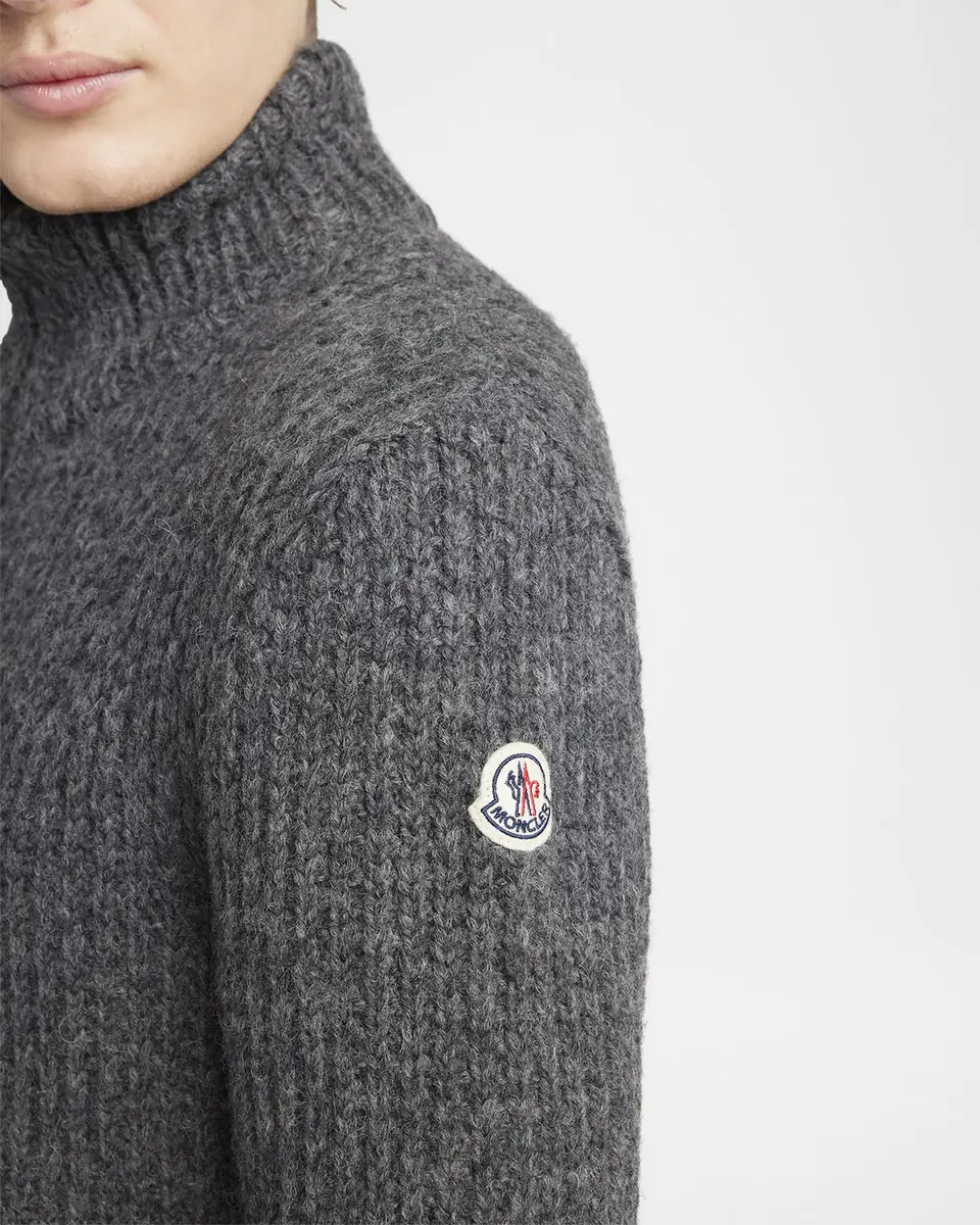 Moncler Men's Ribbed Full-Zip Sweater | Thumbnail 5