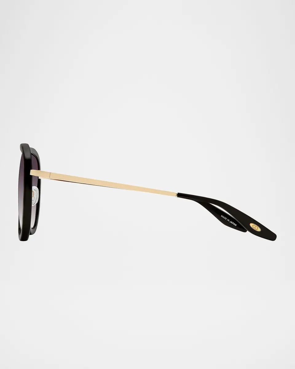 BARTON PERREIRA Fossett Aviator Sunglasses | Thumbnail 2