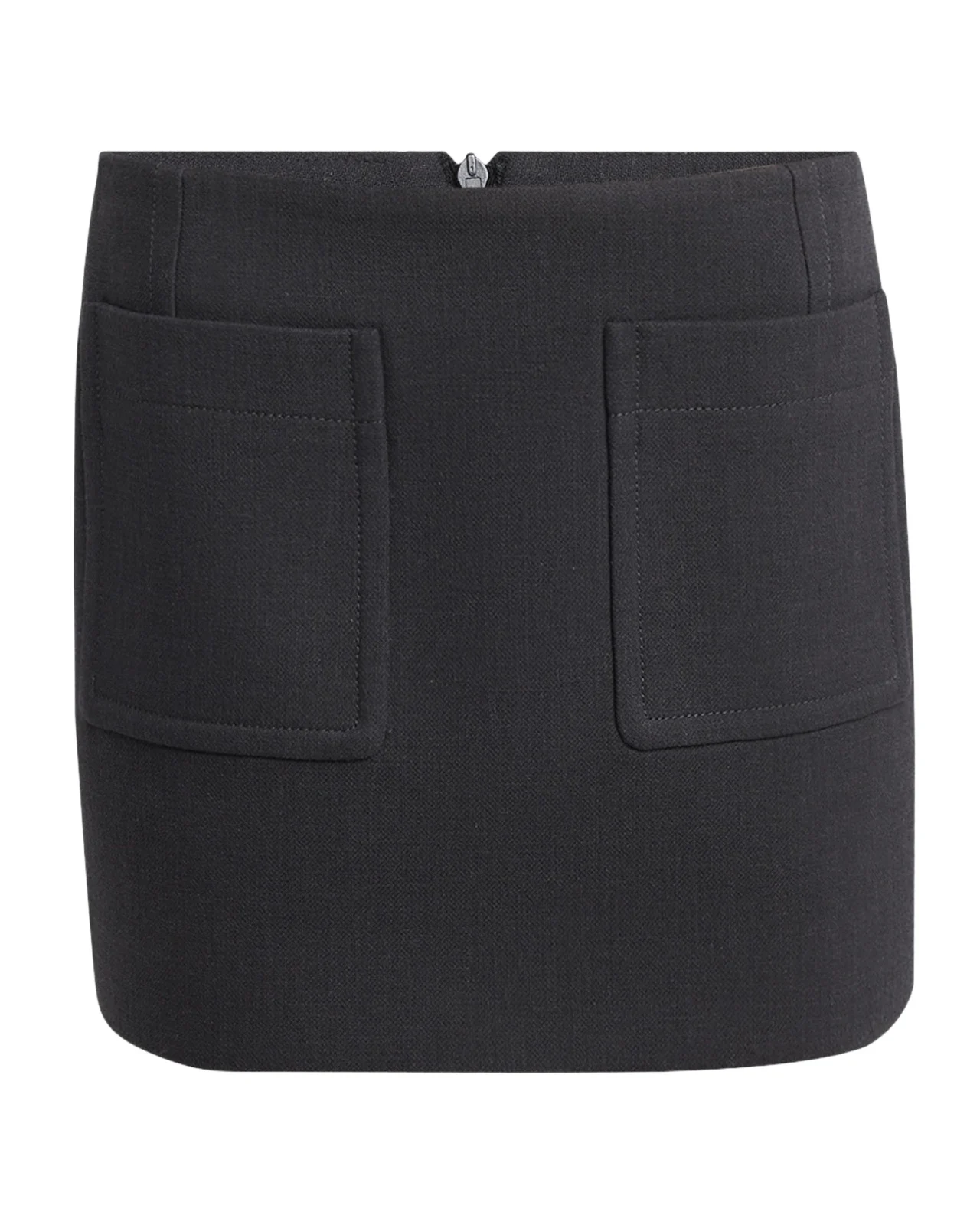 Pocket Light Structured Cotton Mini Skirt Pocket Light Structured Cotton Mini Skirt