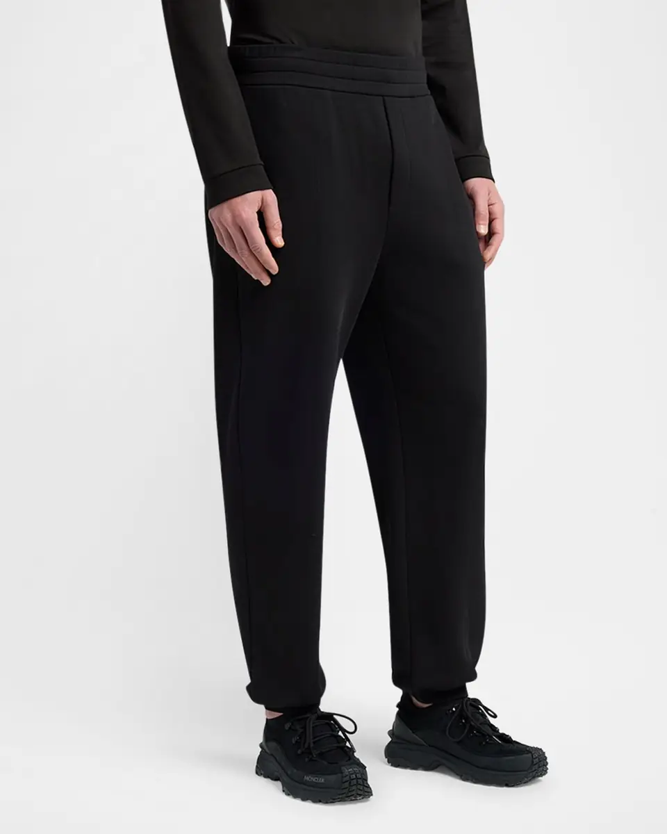 Moncler Men's Fleece Logo Sweatpants | Thumbnail 4 Moncler Men's Fleece Logo Sweatpants | Thumbnail 4