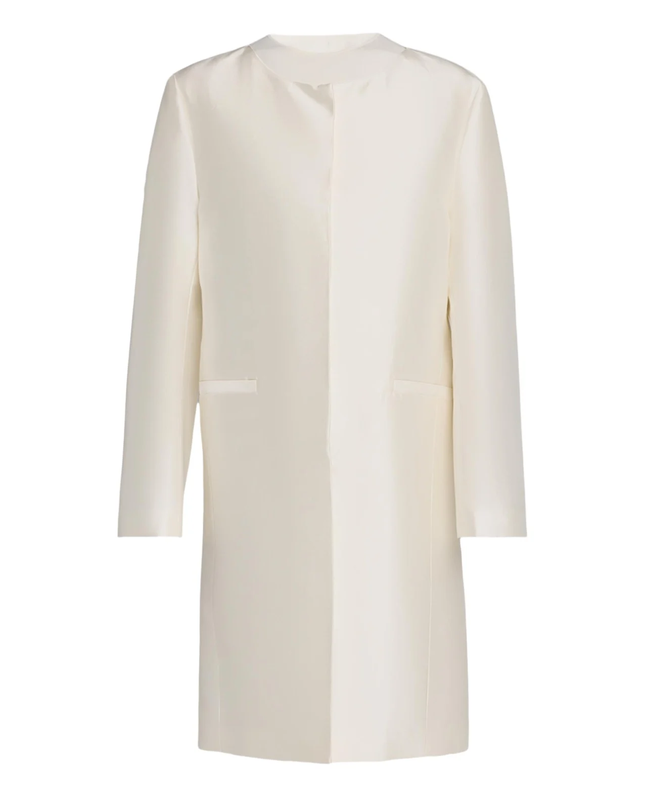 TOTEME Silk Collarless Coat