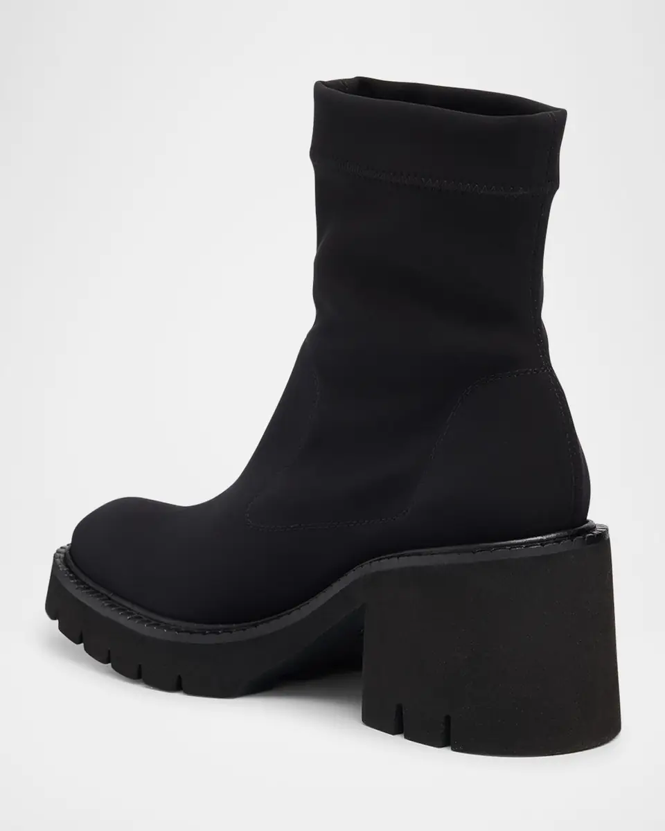 PEDRO GARCIA Zilia Stretch Nylon Ankle Booties | Thumbnail 4 PEDRO GARCIA Zilia Stretch Nylon Ankle Booties | Thumbnail 4
