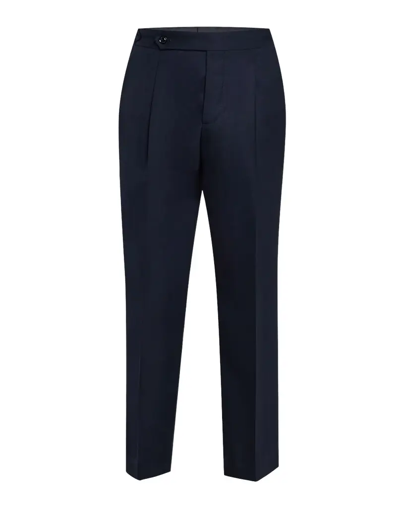Brunello Cucinelli Men's Side-Tab Pleated Trousers
