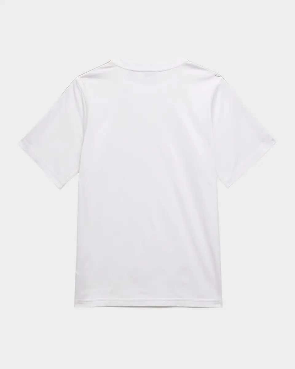 Burberry Girl's Cedar Check Tape Short-Sleeve Crewneck T-Shirt | Thumbnail 2 Burberry Girl's Cedar Check Tape Short-Sleeve Crewneck T-Shirt | Thumbnail 2