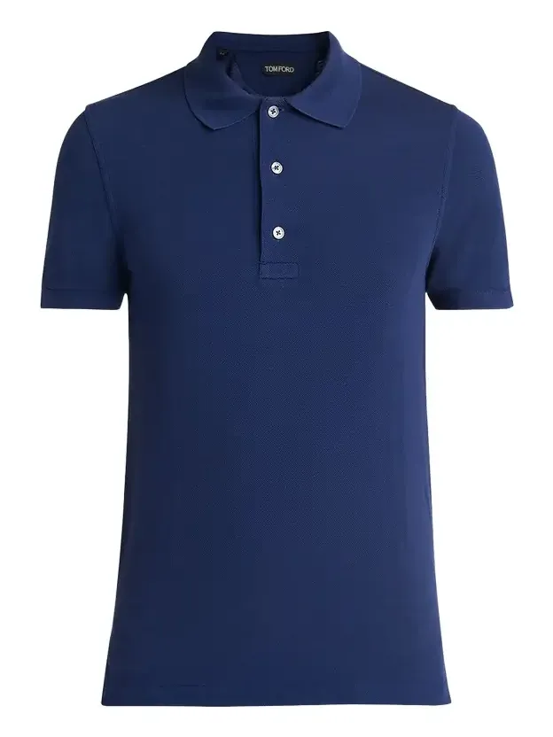 Men's Lyocell Pique Polo Shirt Men's Lyocell Pique Polo Shirt
