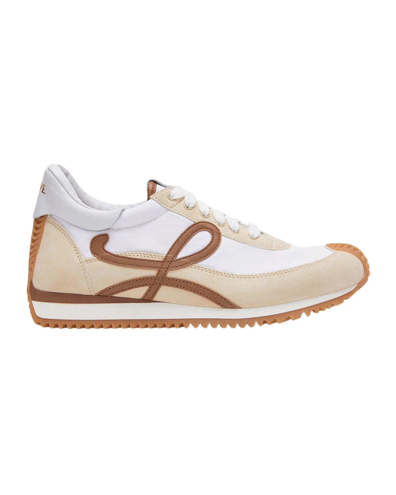 Loewe Flow Runner Suede and Leather Sneakers