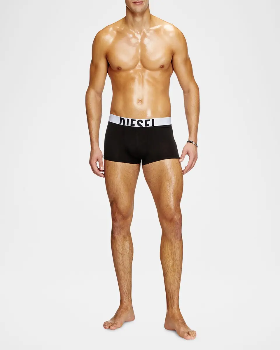Diesel Men's Damien D-Pop Stretch 3-Pack Boxer Briefs | Thumbnail 2