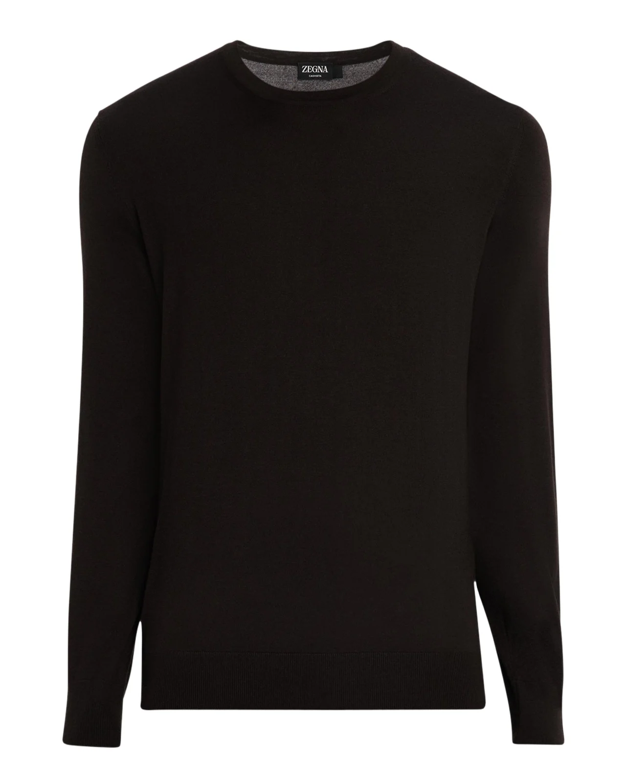 Men's Cashseta Cashmere and Silk Crewneck Sweater Men's Cashseta Cashmere and Silk Crewneck Sweater