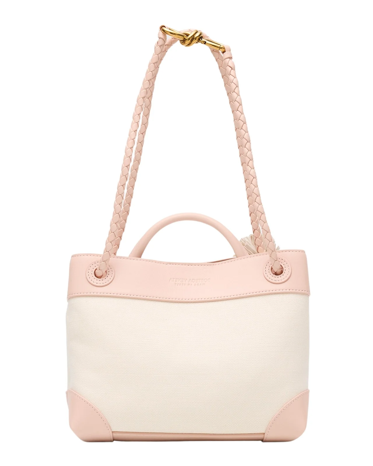 Andiamo Canvas and Nappa Small Top-Handle Bag Andiamo Canvas and Nappa Small Top-Handle Bag