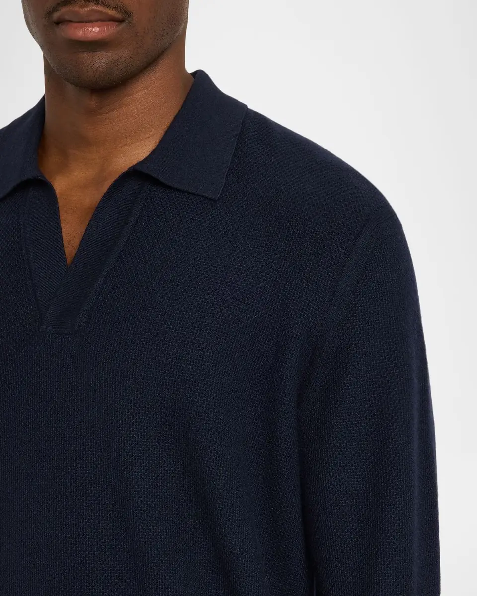 ZEGNA Men's Cashco Button-Down Shirt | Thumbnail 5 ZEGNA Men's Cashco Button-Down Shirt | Thumbnail 5