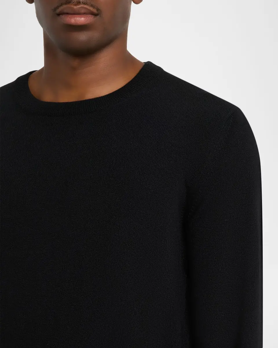 Brunello Cucinelli Men's Cashmere Crewneck Sweater | Thumbnail 5 Brunello Cucinelli Men's Cashmere Crewneck Sweater | Thumbnail 5