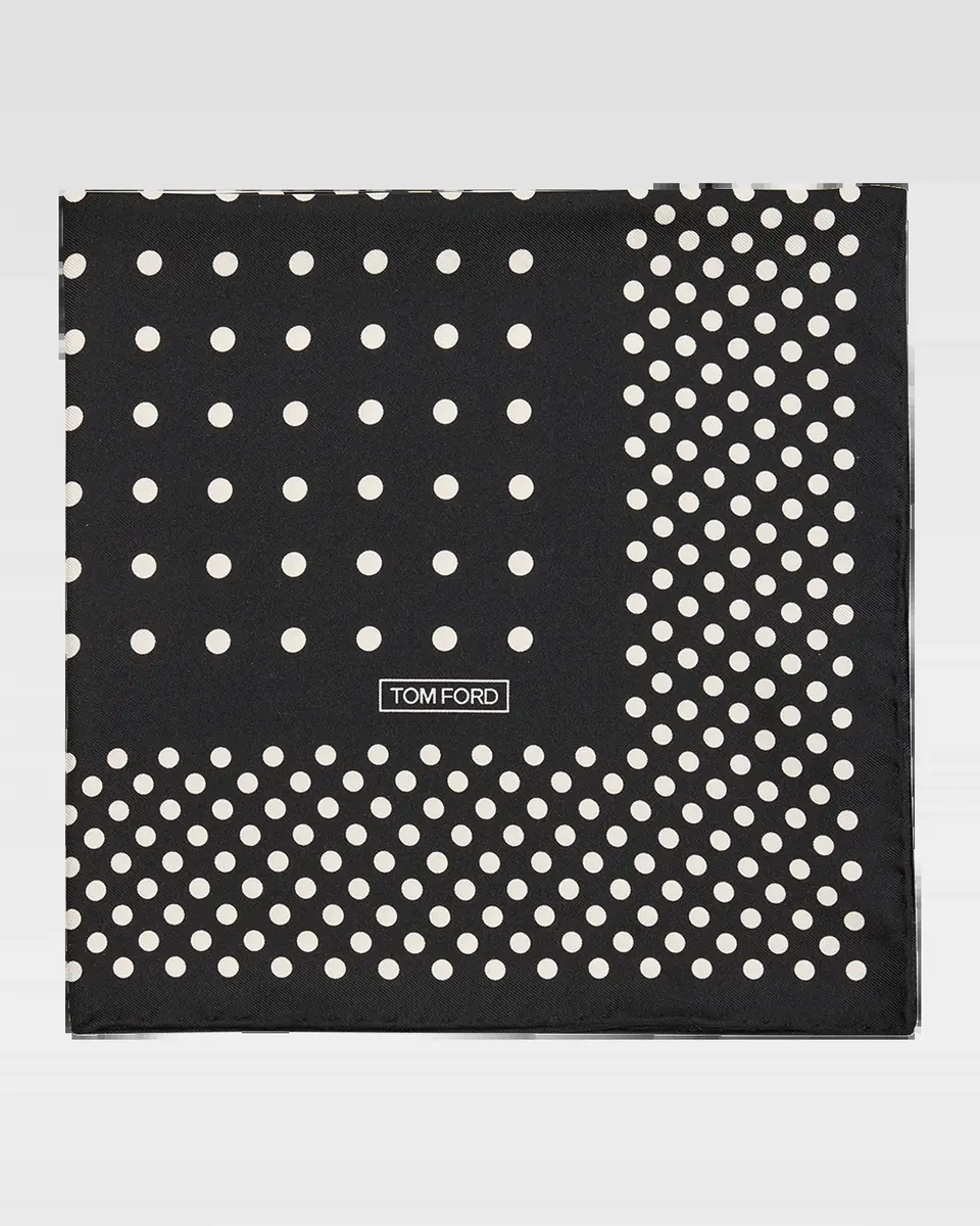 TOM FORD Men's Silk Pocket Square | Thumbnail 2 TOM FORD Men's Silk Pocket Square | Thumbnail 2