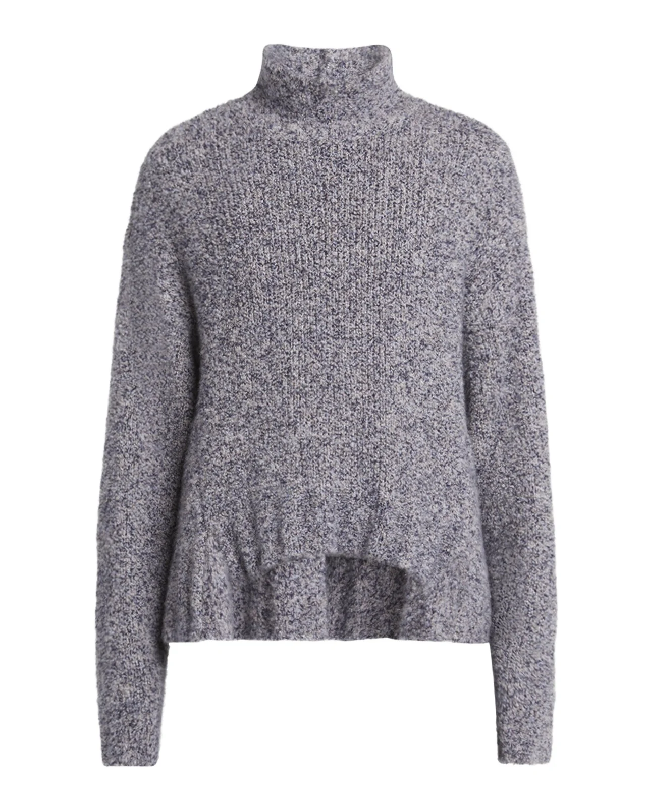 Turtleneck Cashmere-Silk Boucle Sweater Turtleneck Cashmere-Silk Boucle Sweater