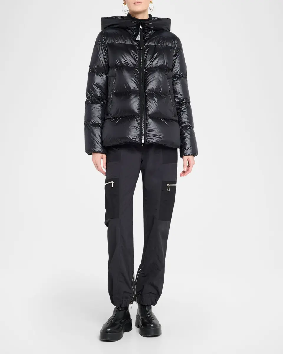 Moncler Serittes Hooded Short Down Jacket | Thumbnail 2 Moncler Serittes Hooded Short Down Jacket | Thumbnail 2