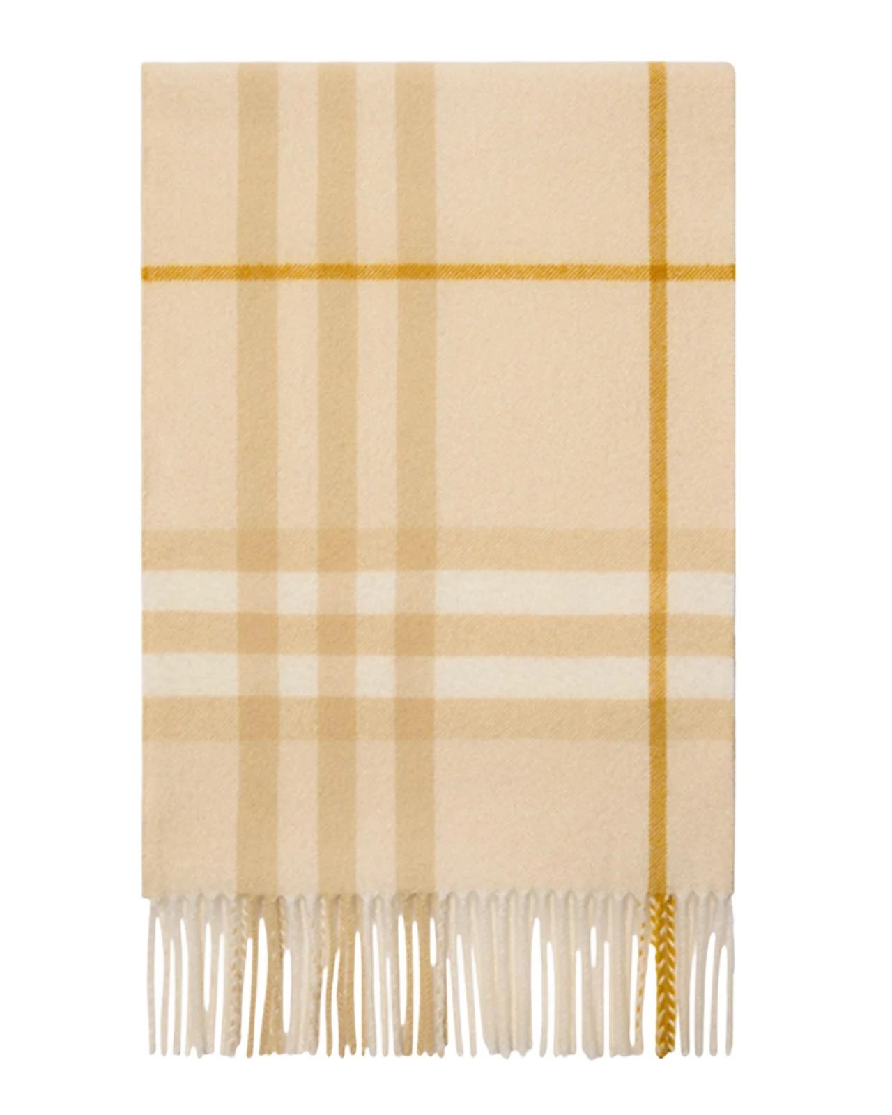 Burberry Giant Check Cashmere Scarf