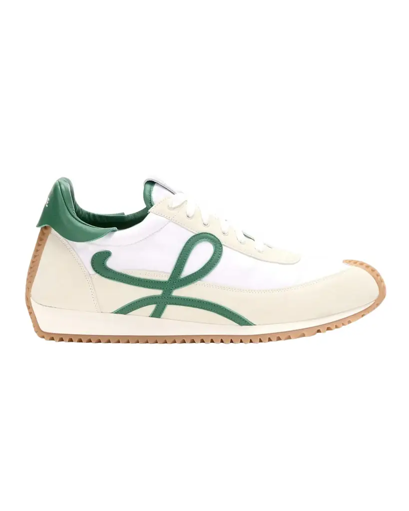 Loewe Men's Flow Runner 2.0 Nylon and Suede Sneakers | Image 1 Loewe Men's Flow Runner 2.0 Nylon and Suede Sneakers | Image 1