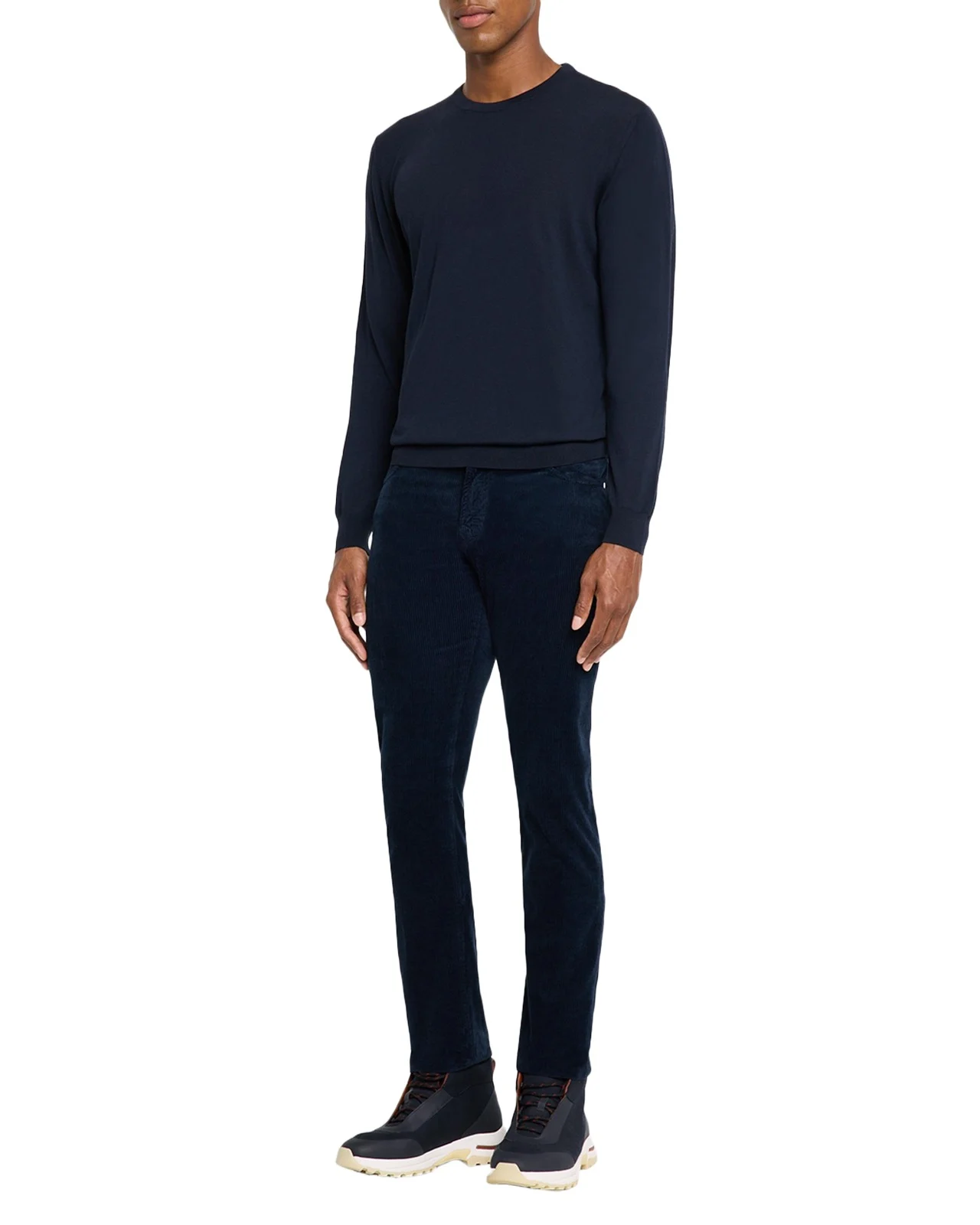 Men's 14 Micron Wool Crewneck Sweater