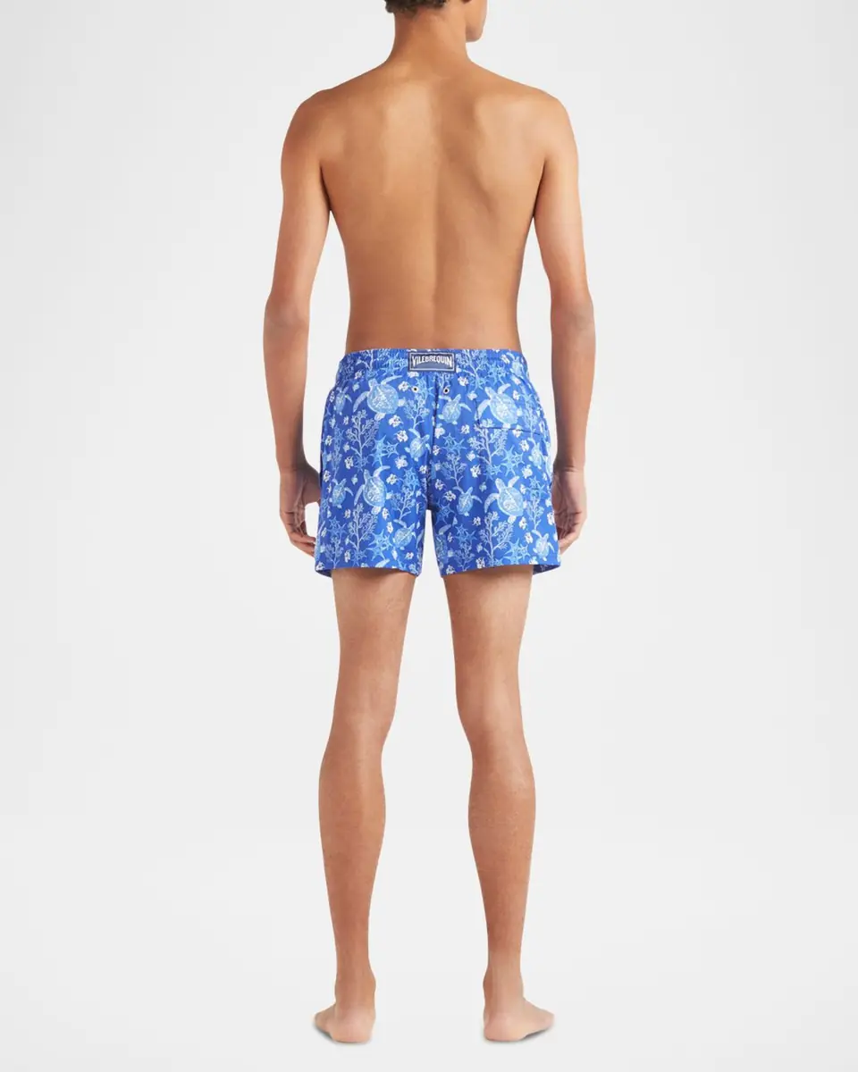 Vilebrequin Men's Stretch X-Ray Turtles Swim Trunks | Thumbnail 3 Vilebrequin Men's Stretch X-Ray Turtles Swim Trunks | Thumbnail 3