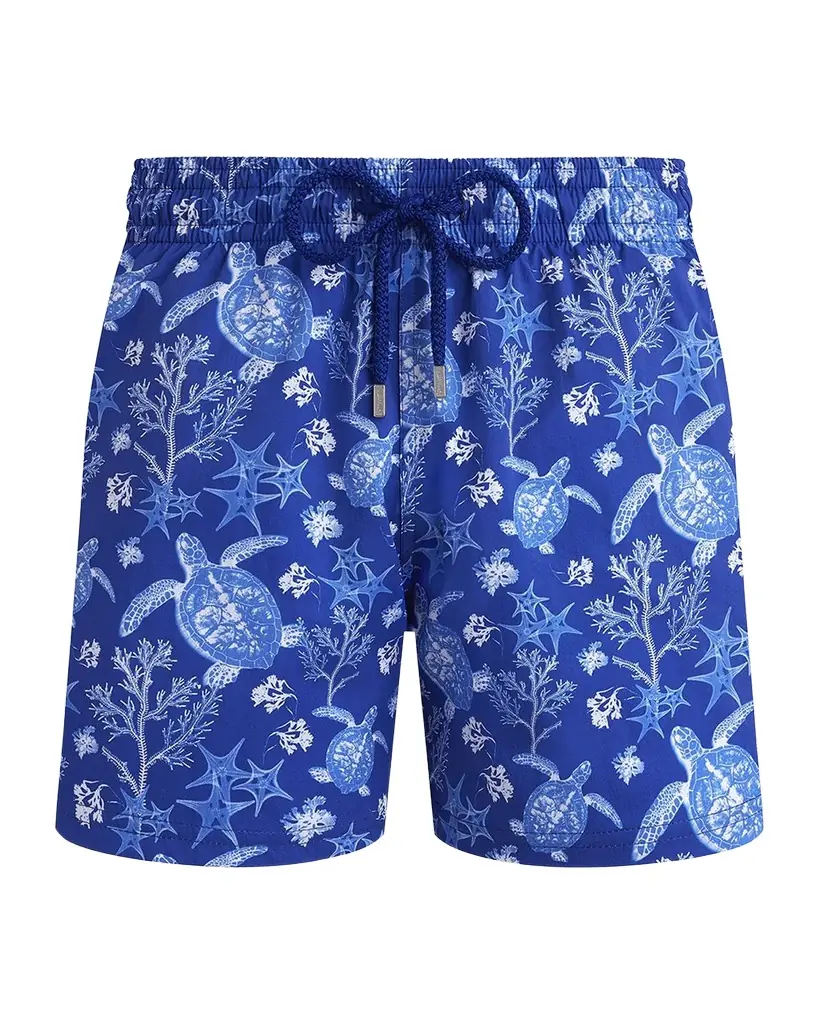 Vilebrequin Men's Stretch X-Ray Turtles Swim Trunks | Image 1 Vilebrequin Men's Stretch X-Ray Turtles Swim Trunks | Image 1