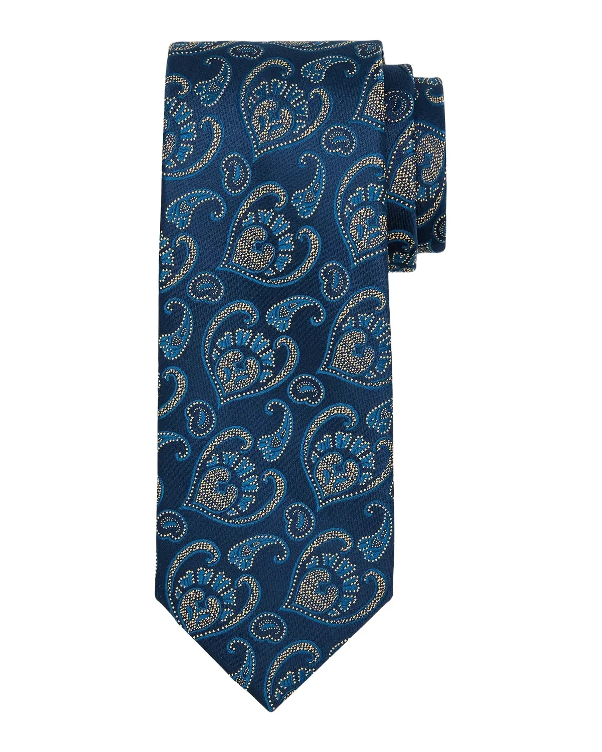 Men's Paisley Woven Silk Tie