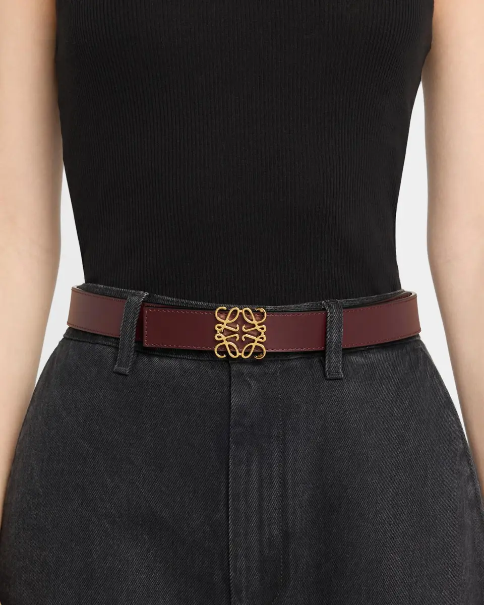Loewe Anagram Reversible Leather Belt | Thumbnail 2 Loewe Anagram Reversible Leather Belt | Thumbnail 2