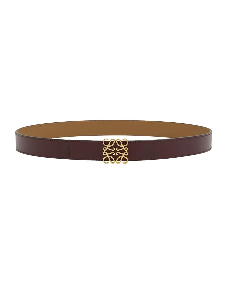 Loewe Anagram Reversible Leather Belt | Thumbnail 3 Loewe Anagram Reversible Leather Belt | Thumbnail 3