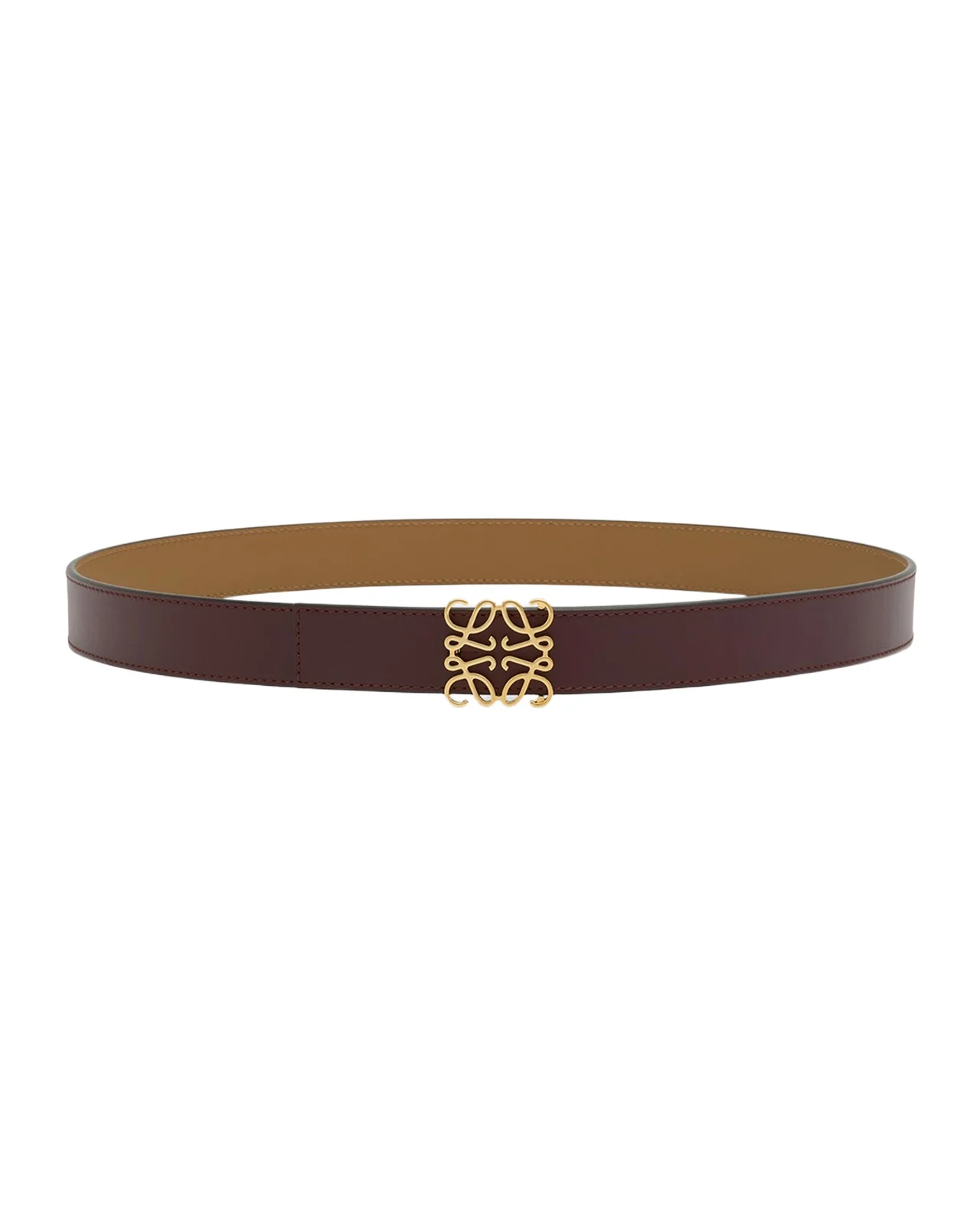 Loewe Anagram Reversible Leather Belt