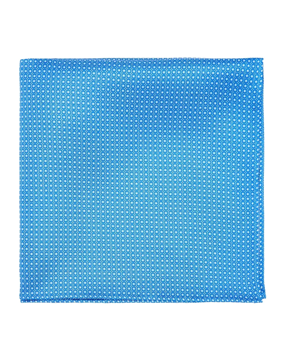 Stefano Ricci Men's Micro-Geometric Silk Pocket Square