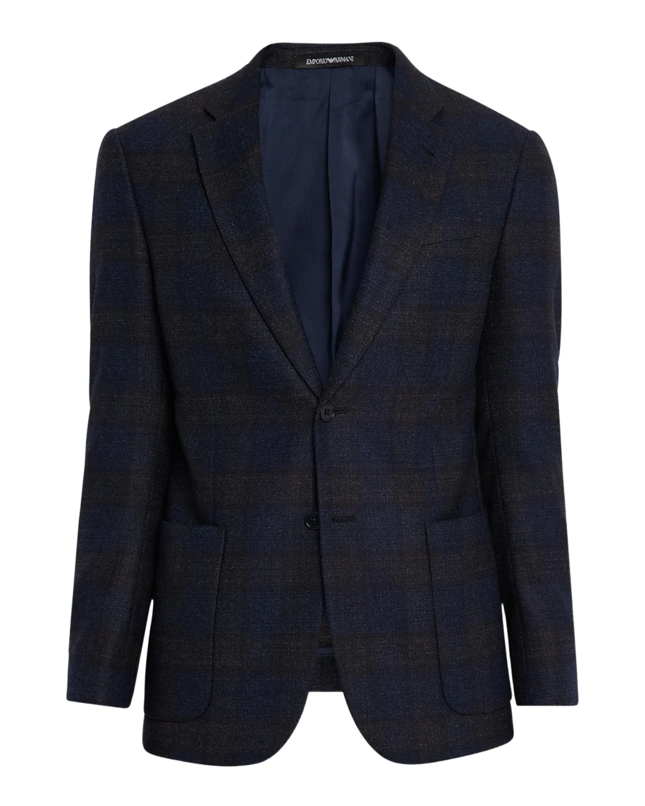 Men's Wool Plaid G Line Sport Coat