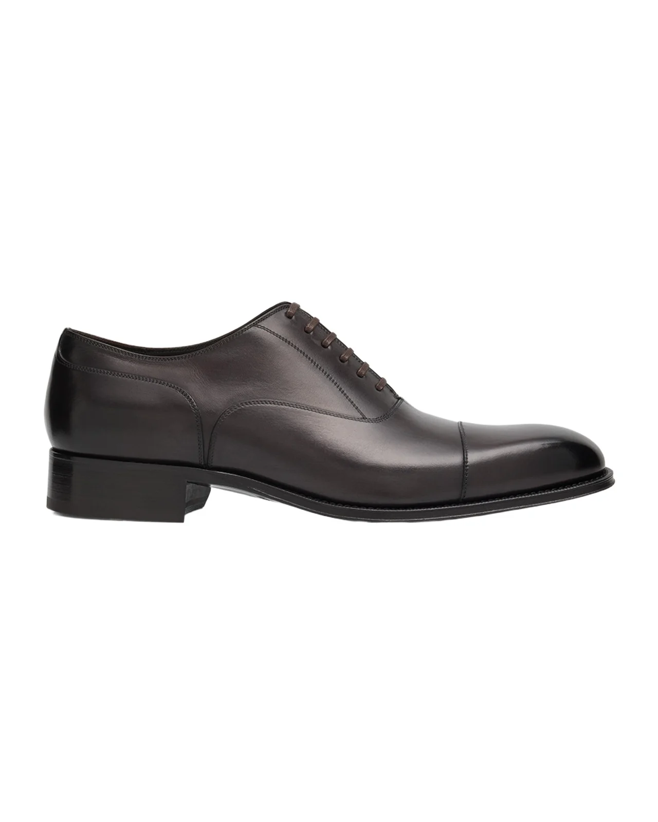 Tom Ford Men's Claydon Burnished Leather Derby Shoes